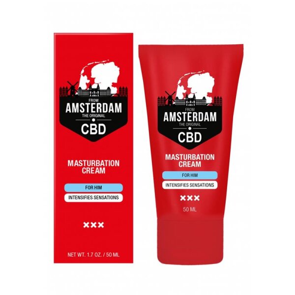 CBD Originale Di Amsterdam Crema Per La Masturbazione Per Lui 50 ML