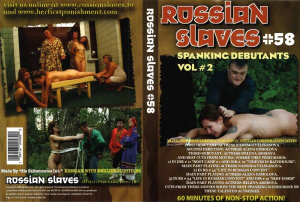 Russian Slaves # 58 Spanking Debutants Vol # 2