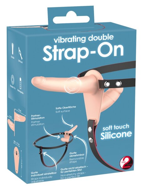 Doppio Strap-On Vibrante | You2Toys