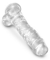 Pene Con Le Palle 20 cm | King Cock Clear