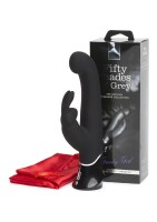 Vibratore Coniglio G-Spot Greedy Girl Nero | Fifty Shades Collection