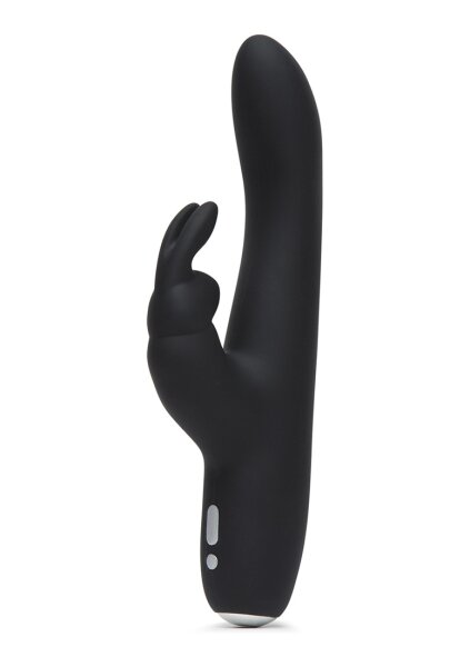 Vibratore Per Coniglio Slimline Greedy Girl Nero | Fifty Shades Collection