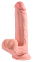 Pene A Tripla Densità Con Palle Oscillanti | King Cock Plus