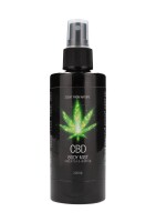 CBD Bath And Shower Care Set Green Tea Hemp Oil