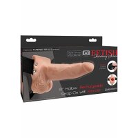 Strap-On Cavo Ricaricabile Da 15 cm Con Telecomando Flesh...