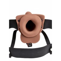 Strap-On Cavo Ricaricabile Da 15 cm Con Telecomando Flesh | Pipedream