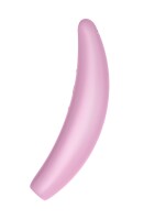 Stimolatore Di Impulsi Ad Aria Curvy 3+ + Vibrazione Rosa | Satisfyer