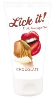 Gel Massaggio Erotico Cioccolato | Lick It!