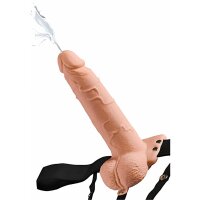 Fetish Fantasy 7.5 Hollow Squirting Strap-On Con Palle,...