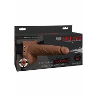 Fetish Fantasy 7.5 Hollow Squirting Strap-On Con Palle,...