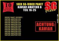 Confezione da 10 SG Caviar Amateuer B (16-25)