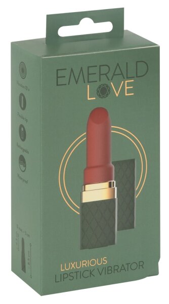 Vibratore Lussuoso Del Rossetto | Emerald Love