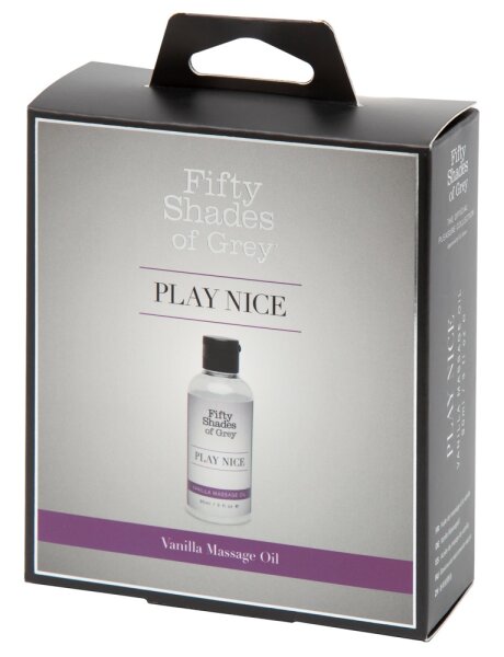 Play Nice Olio Da Massaggio Alla Vaniglia 90 Ml | Fifty Shades Of Grey