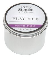 Play Nice Bougie Vanille 90 Gr | Fifty Shades Of Grey