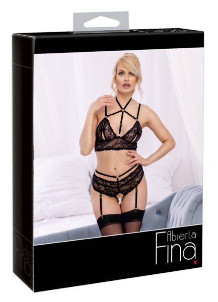 Bra Plus Suspender Briefs S