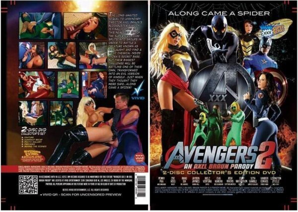 Avengers XXX 2: A Porn Parody by Axel Braun 2DVDs