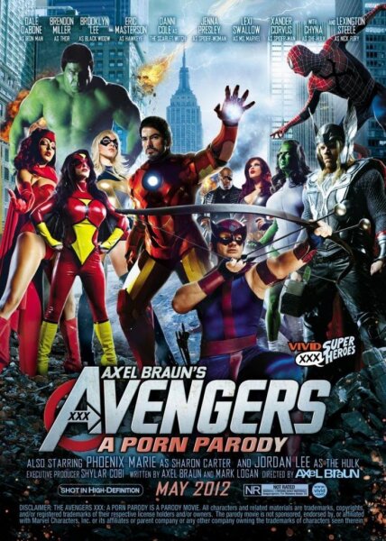 Avengers XXX 1: A Porn Parody by Axel Braun 2DVDs