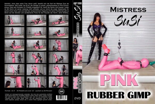 Mistress Susi - Pink Rubber Gimp