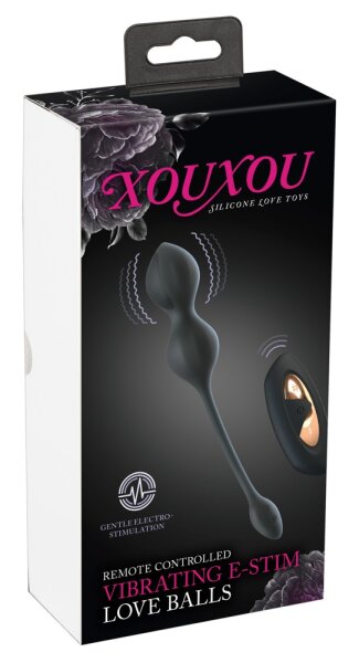 Sfere Vibranti RC E-Stim Love | XOUXOU