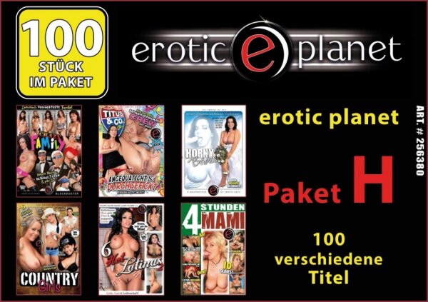 100er Erotic Planet Aktions-Paket H