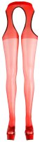 Sex Tights Rosso S/M | Cottelli Collection