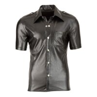 Camicia per Uomo In Similpelle S | Svenjoyment