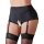 Slip Crotchless Con Reggicalze 2XL | Cottelli Collection Plus