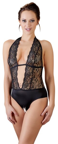 Halterneck Body S Di Crotchless | Cottelli Collection