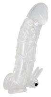 Chrystal Color Pelle Penis Sleeve Vibro | Crystal