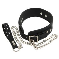 Silikon-Halsband Mit Leine | Bad Kitty