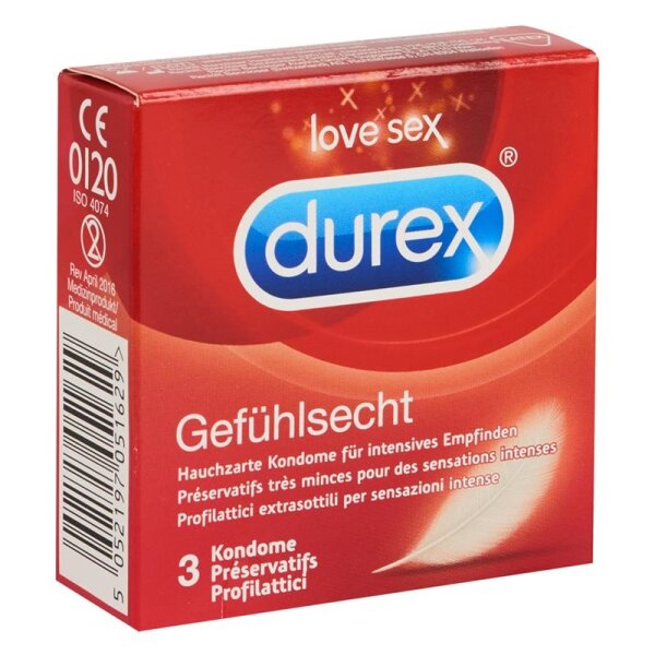 Preservativi Durex ultra-sensibile 3 pz