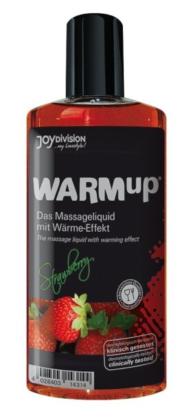 WARMup Olio Massaggio Fragola 150 ml