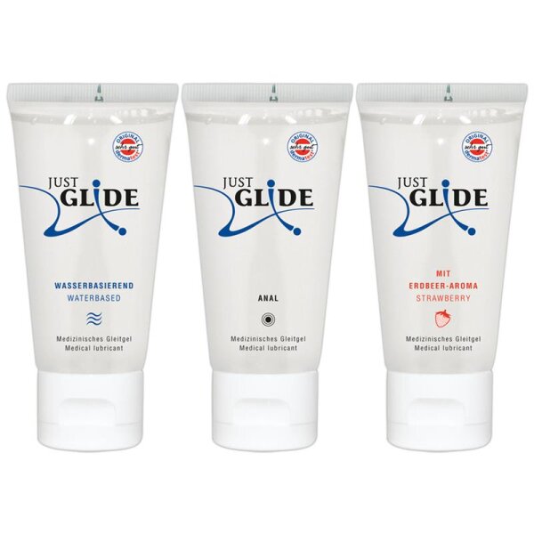 Set 3 x Just Glide 200 ml