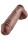 Pene Da 27,9 cm Con Palline Marrone | Pipedream