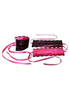 Pink Satin Und Lace Lovers Kit | Sportsheets