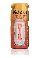 Vulcan Pussy Stroker w/ Warming Lube - Cream