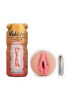 Vulcan Pussy Stroker w/ Warming Lube - Cream