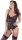 Body With Suspenders And Velvet Stripes 80B | Cottelli Collection Lingerie