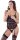 Body With Suspenders And Velvet Stripes 80B | Cottelli Collection Lingerie