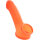Latex Penishülle Erik / neon orange - L19 cm - Ø5,5 cm